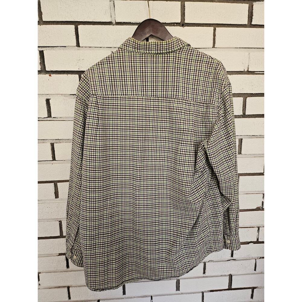 J Riggings Plaid Button Up Size Medium - Picture 4 of 4